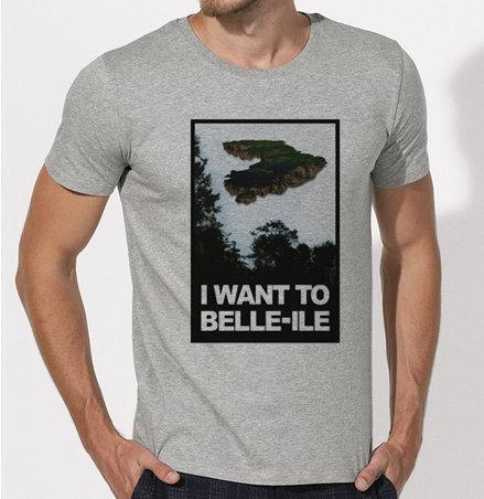 T-shirt I want to belle ile breton