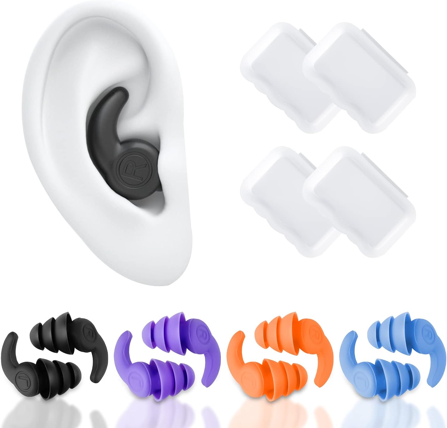 Bouchons d'oreille de natation - confort et protection