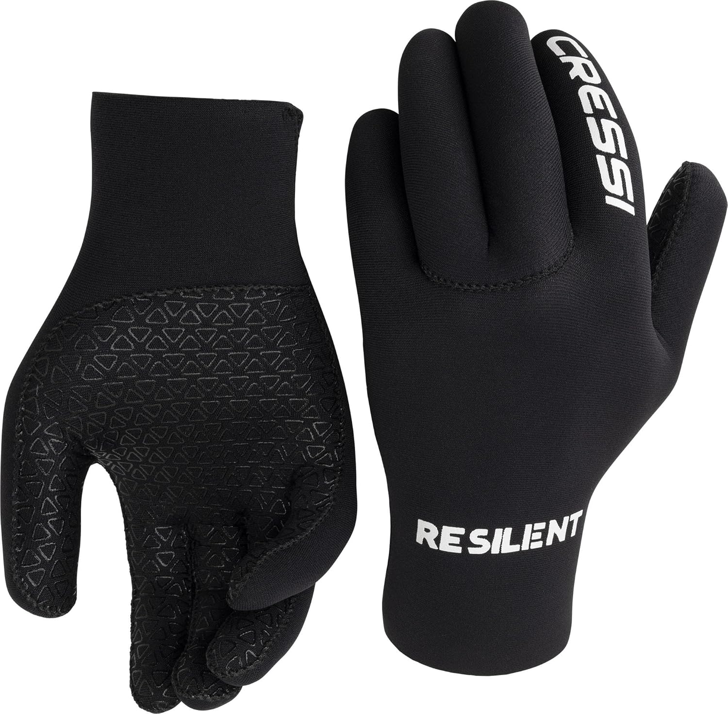Gants néoprène souples noir pour surf - chaleur et grip