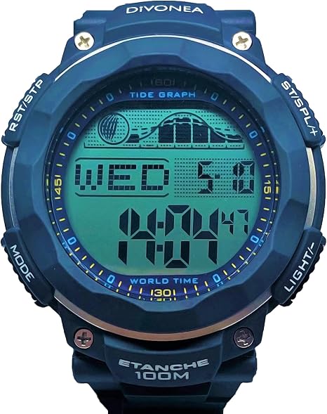 Montre indicateur de marée - pratique pour planifier les sessions