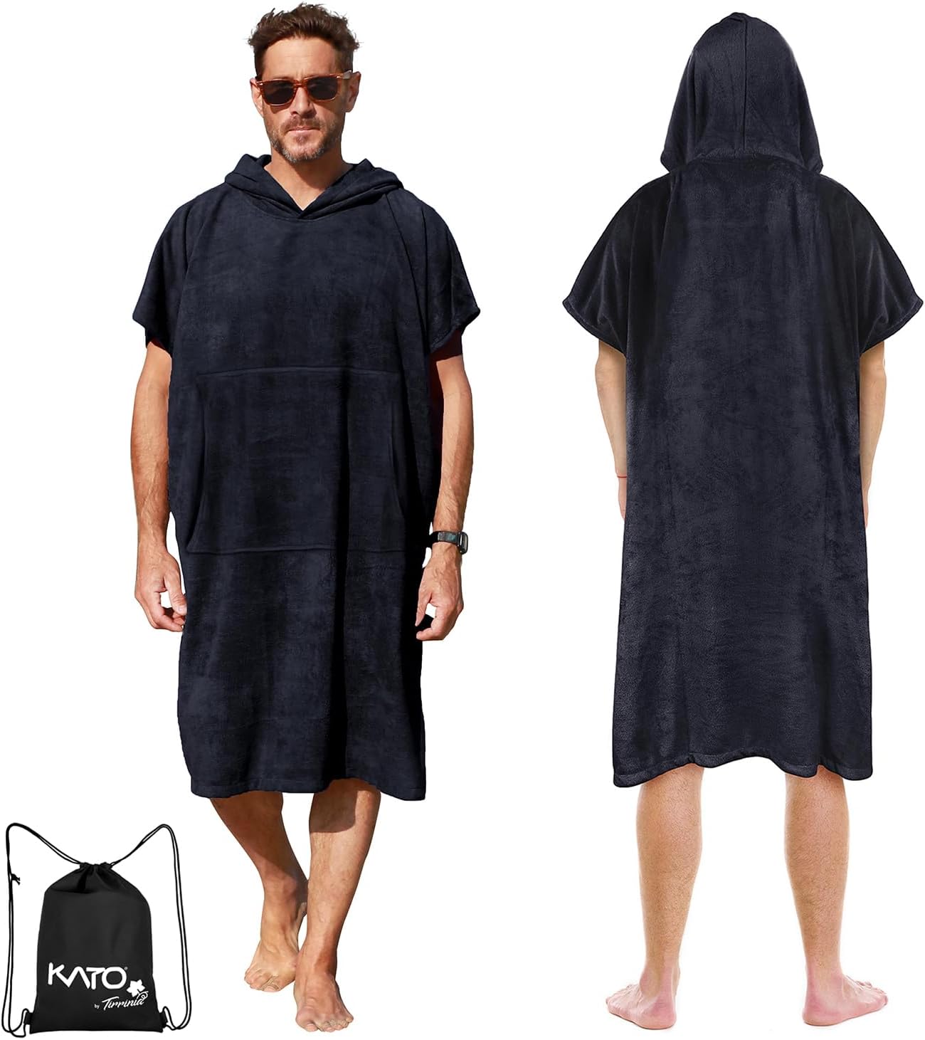 Poncho surf - séchage rapide et confortable