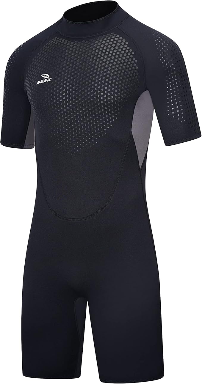 Combinaison néoprène courte 3 mm homme pour sports nautiques