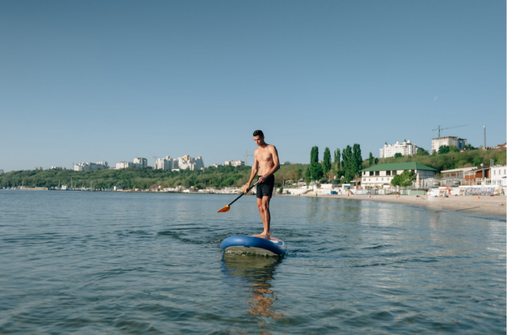 équilibre en paddle